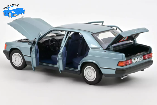 Mercedes-Benz 190 E 1984 hellblau metallic | Norev | 1:18