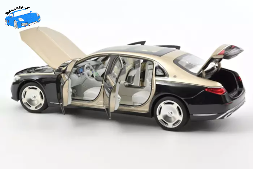 Mercedes-Maybach S 680 4MATIC 2021 Gold met/Schwarz met | Norev | 1:18