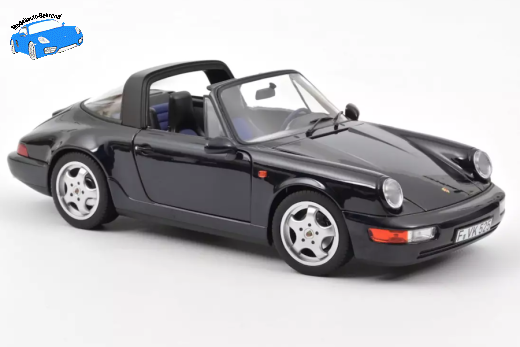 Porsche 911 Carrera 2 Targa 1991 blau metallic | Norev | 1:18