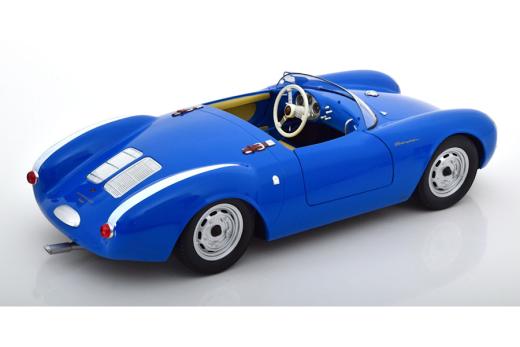 Porsche 550A Spyder 1956 blau/weiß | KK-Scale | 1:12