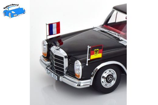 Mercedes 600 W100 Pullman schwarz | KK-Scale | 1:18