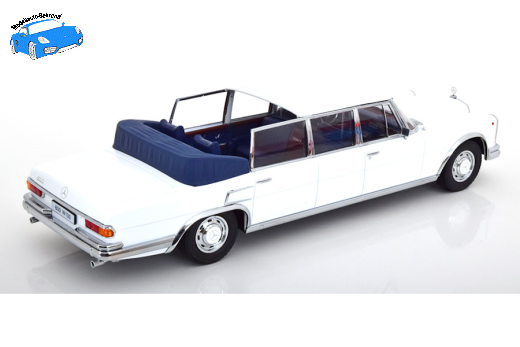 Mercedes 600 W100 Landaulet 1964 weiß | KK-Scale | 1:18