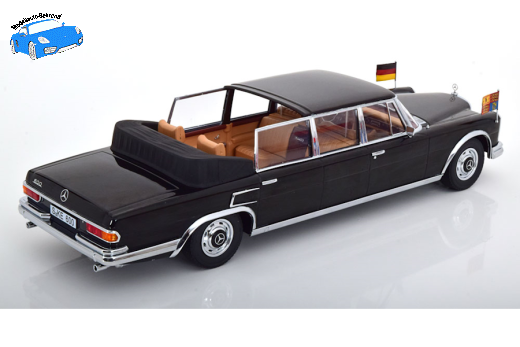 Mercedes 600 W100 Landaulet 1965 schwarz | KK-Scale | 1:18