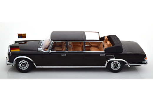 Mercedes 600 W100 Landaulet 1965 schwarz | KK-Scale | 1:18