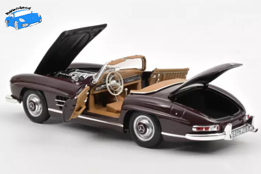 Mercedes-Benz 300 SL Roadster 1957 rot | Norev | 1:18