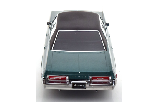Dodge Monaco Vinyl Dach 1974 grünmetallic/schwarz | KK-Scale | 1:18