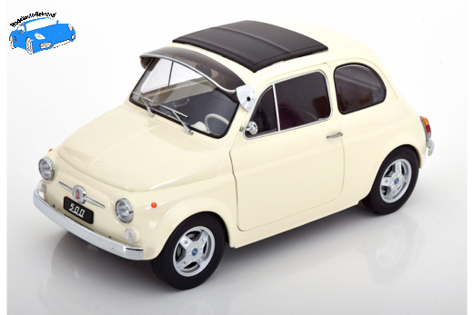 Fiat 500 F Custom 1968 creme | KK-Scale | 1:12