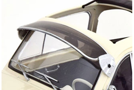 Fiat 500 F Custom 1968 creme | KK-Scale | 1:12