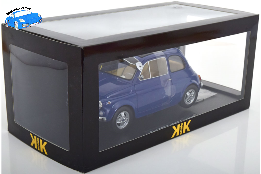Fiat 500 F Custom 1968 dunkelblau | KK-Scale | 1:12