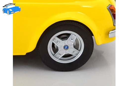 Fiat 500 F Custom 1968 gelb | KK-Scale | 1:12