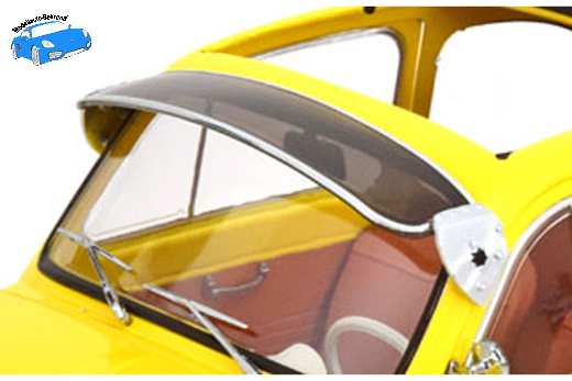 Fiat 500 F Custom 1968 gelb | KK-Scale | 1:12