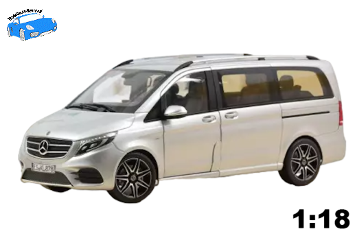 Mercedes-Benz V-Klasse AMG-Line 2018 silber | Norev | 1:18