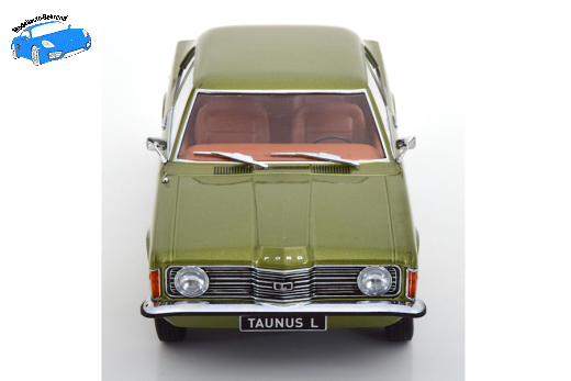 Ford Taunus L 1971 hellgrün-metallic | KK-Scale | 1:18
