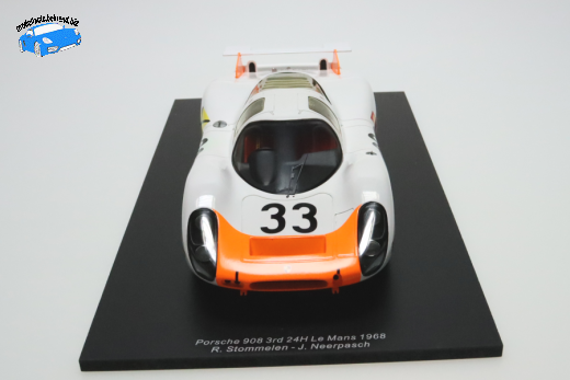 Porsche 908 24h Le Mans 1968 Spark 1:18