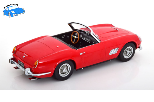 Ferrari 250 GT California Spyder 1960 rot/schwarz | KK-Scale | 1:18