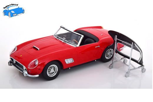 Ferrari 250 GT California Spyder 1960 rot/schwarz | KK-Scale | 1:18