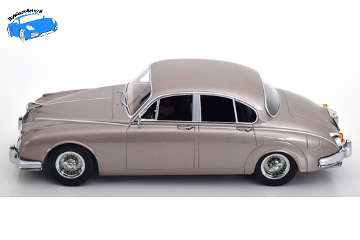 Jaguar MK II 3.8 LHD 1959 pearl-silber | KK-Scale | 1:18