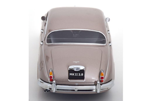 Jaguar MK II 3.8 LHD 1959 pearl-silber | KK-Scale | 1:18