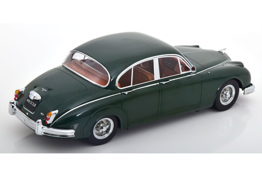 Jaguar MK II 3.8 LHD 1959 dunkelgrün | KK-Scale | 1:18