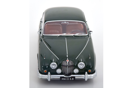 Jaguar MK II 3.8 LHD 1959 dunkelgrün | KK-Scale | 1:18