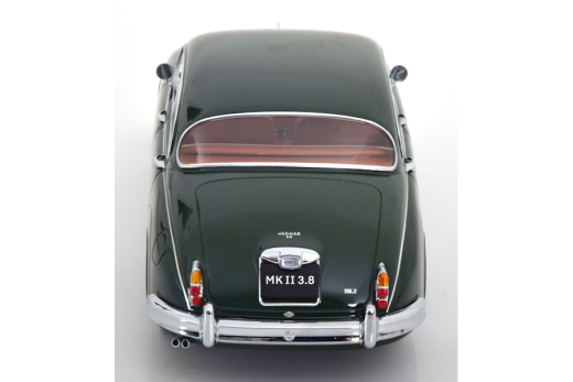 Jaguar MK II 3.8 LHD 1959 dunkelgrün | KK-Scale | 1:18