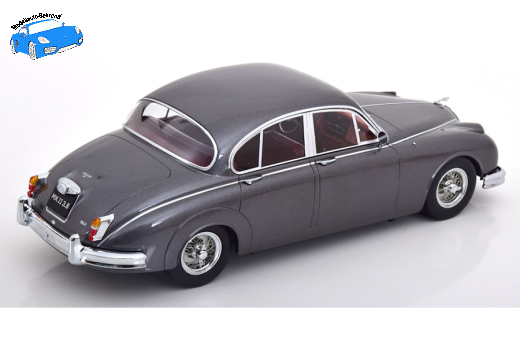 Jaguar MK II 3.8 LHD 1959 dunkelgrau-metallic | KK-Scale | 1:18