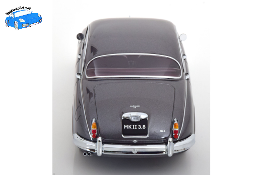Jaguar MK II 3.8 LHD 1959 dunkelgrau-metallic | KK-Scale | 1:18