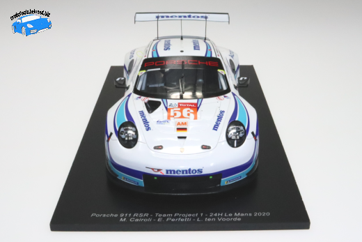 Porsche 911 RSR 24h Le Mans 2020 Spark 1:18