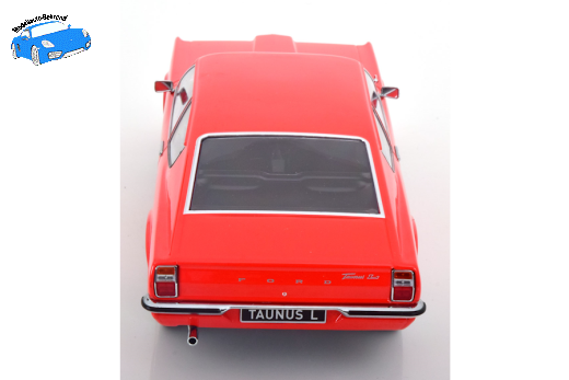Ford Taunus L Coupe 1971 hellrot | KK-Scale | 1:18