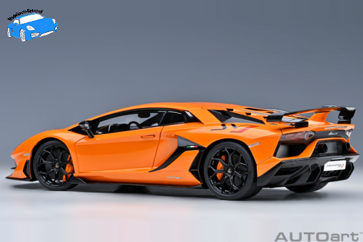 Lamborghini Aventador SVJ 2018 arancio atlas | Autoart | 1:18