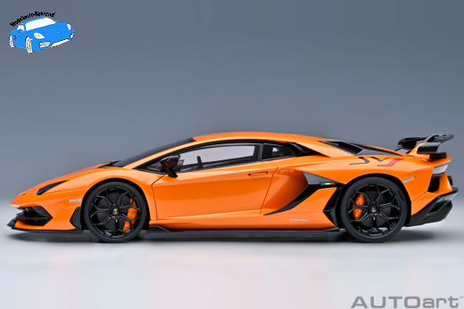 Lamborghini Aventador SVJ 2018 arancio atlas | Autoart | 1:18