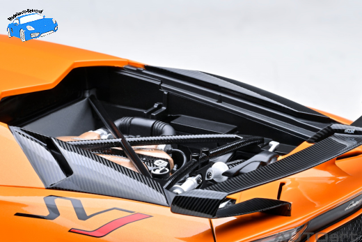 Lamborghini Aventador SVJ 2018 arancio atlas | Autoart | 1:18