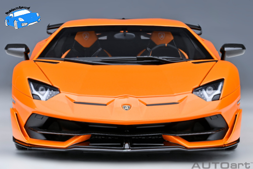 Lamborghini Aventador SVJ 2018 arancio atlas | Autoart | 1:18