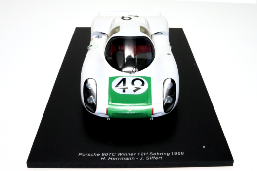 Porsche 907 C 12H Sebring 1968 Spark 1:18