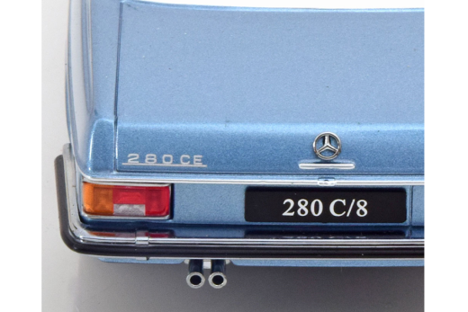 Mercedes 280C/8 W114 Coupe 1969 hellblau-metallic | KK-Scale | 1:18