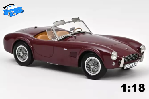 AC Cobra 289 1963 dunkelrot | Norev | 1:18