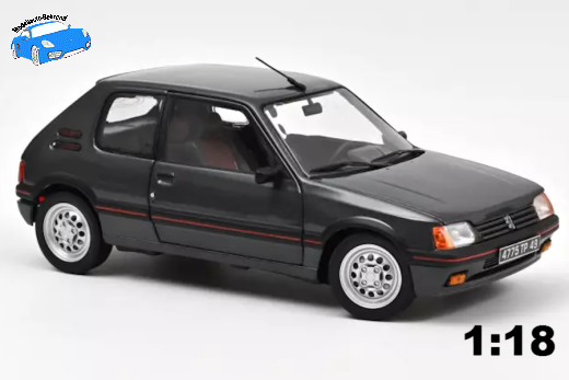 Peugeot 205 GTi 1.6 1988 graphite grau | Norev | 1:18