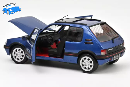 Peugeot 205 GTi 1.9 1992 miamiblau | Norev | 1:18