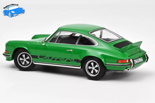 Porsche 911 RS 1973 grün mit schwarzer Deko | Norev | 1:18