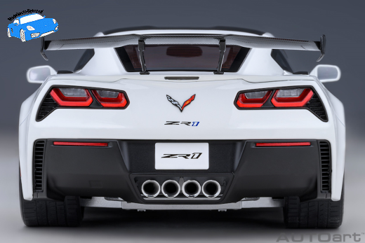 Chevrolet Corvette C7 ZR1 2019 Arctic White | Autoart | 1:18