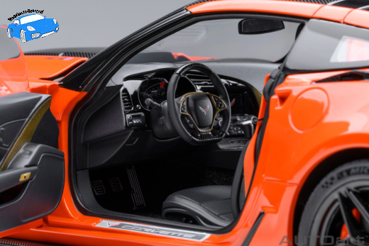 Chevrolet Corvette C7 ZR1 2019 Sebring Orange Tintcoat | Autoart | 1:18