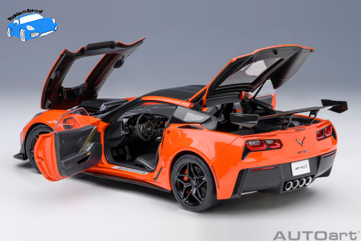 Chevrolet Corvette C7 ZR1 2019 Sebring Orange Tintcoat | Autoart | 1:18