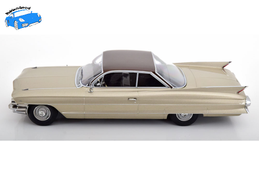 Cadillac Series 62 Coupe DeVille 1961 beigemetallic/braunmetallic | KK-Scale | 1:18
