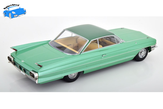 Cadillac Series 62 Coupe DeVille 1961 hellgrün-metallic/grünmetallic | KK-Scale | 1:18