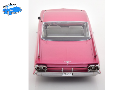 Cadillac Series 62 Coupe DeVille 1961 rosa-metallic | KK-Scale | 1:18