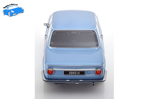 BMW 2002 ti 1.Serie 1971 hellblau-metallic | KK-Scale | 1:18