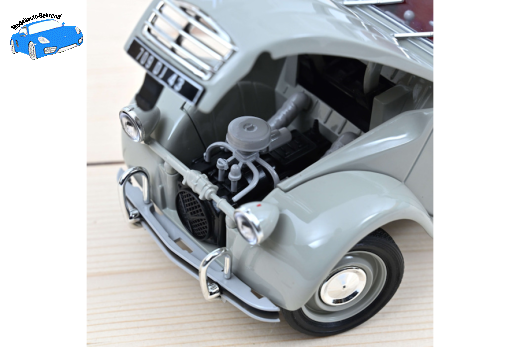 Citroën 2CV AZAM 1966 rosé grau | Norev | 1:18