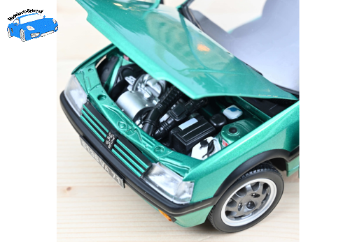 Peugeot 205 GTi Griffe with windowroof 1991 grûn| Norev | 1:18