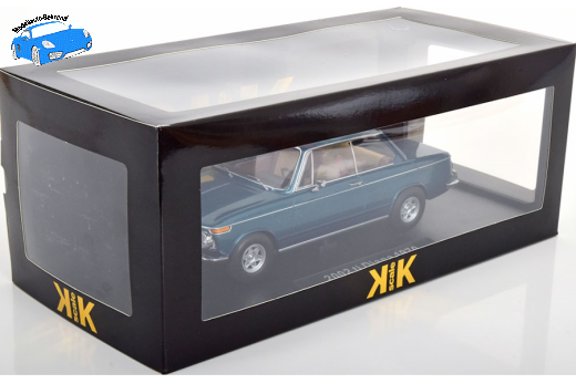 Ford Taunus GXL Limousine mit Vinyldach 1971 grün/mattschwarz | KK-Scale | 1:18