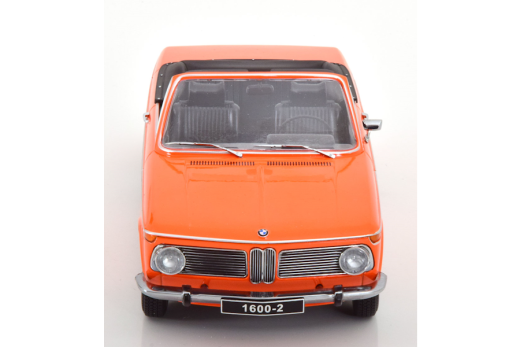 BMW 1600-2 Cabrio 1968 orange | KK-Scale | 1:18